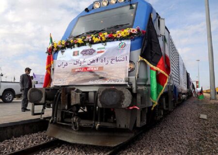 حرکت نخستین قطار باری ترکیه از مسیر ریلی ایران به افغانستان