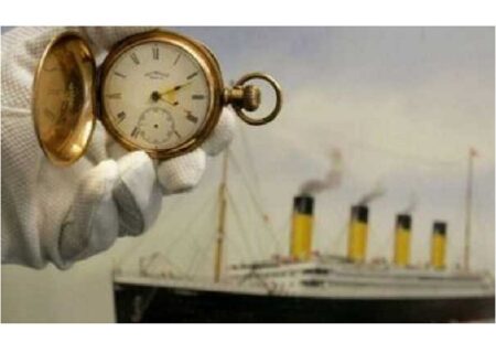 ساعت طلای مسافر تایتانیک ۹۱ میلیارد تومان در حراجی فروخته شد